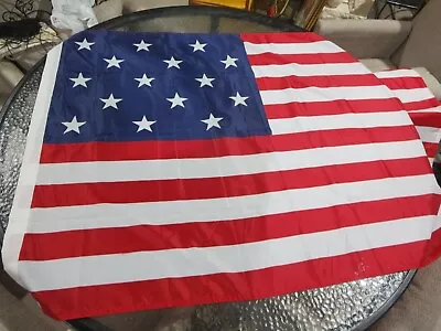 Fort McHenry Flag Nylon 60  X 34    15 Stars & 15 Stripes • $12.95