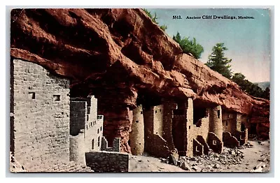 Ancient Cliff Dwellings Manitou Colorado CO UNP DB Postcard S11 • $4.46