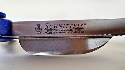 Schnittfix Miracle Knife Serrated Adjustable Carving Slicing Gauge Sharp Germany • $10