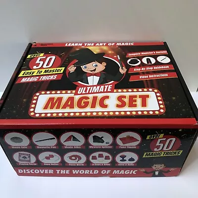 BLOONSY TOYS ULTIMATE MAGIC SET Over 50 Easy To Master Magic Tricks￼. NIB • $24.99