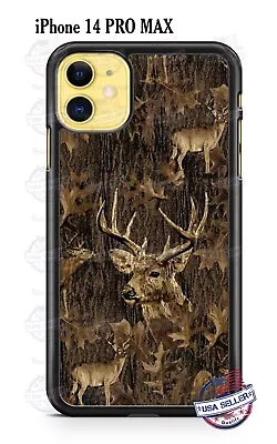 Deer Wild Animal In Wood Phone Case Cover IPhone 15 Samsung S23FE Google 7a 8Pro • $17.98