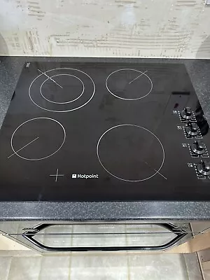 Hotpoint Ceramic Halogen 4 Ring Hob Model E6014. • £65