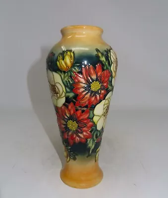 Moorcroft Pottery - Vase In The  Victoriana  Pat By Emma Bossons 8 1/4  Inches • $180