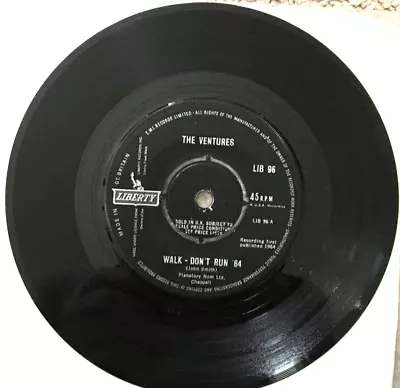 The Ventures -  Walk- Don't Run '64  7 Vinyl- EX Condition • £4.99