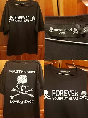 Mastermind Japan Forever Young At Heart Love & Peace Streetwear Shirt XXL • $199.99