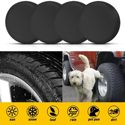 4PCS Waterproof Tire Covers Tyre Wheel RV Trailer Camper Sun Protector 30 -32  • $19.99