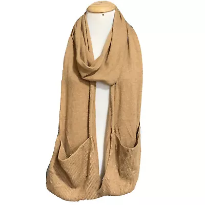 J CREW BEIGE WOOL Scarf  WRAP 94/11 In MADE IN CHINA #A43 • $28