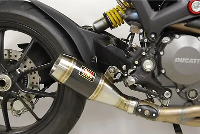 Competition Werkes GP Carbon Fiber Slip-On Exhaust Ducati Monster 1100 EVO 11-14 • $599.95