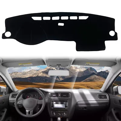 Black Car Dashboard Cover Dash Mat Sunshield Pad For VW Jetta 2011-2018 • $21.25