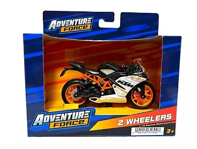 Maisto KTM RC 390 1:18 Diecast Motorcycle Model Adventure Force Replica Die Cast • $8.99