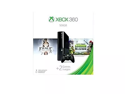 Xbox 360 500GB Console Fable And Plants Vs Zombies: Garden Warfare Bundle 2Z • $203.23