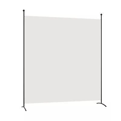 Single Panel Room Divider Privacy Partition Screen For Office Home Beige • $35.98