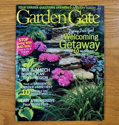 GARDEN GATE Magazine Vintage Issue From November / December 2007 • $7.79