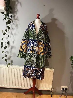 Zara Jacquard Masculine Coat Multicoloured  Size S Bnwt • $143.03