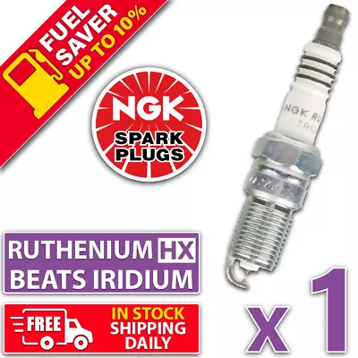 1 X NGK Ruthenium HX Performance Upgrade For Your OEM Spark Plugs Beats Iridium • $38