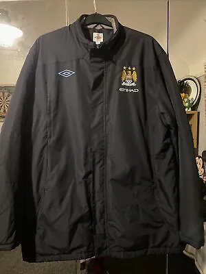 Manchester City Umbro Coat Uk Size XXL • £29.99
