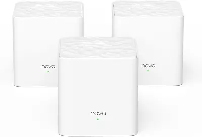 Tenda Nova AC1200 Mesh Wi-Fi System (Mw3-3Pack) Covers Up To 3500 Sq.Ft Dua... • $160.95