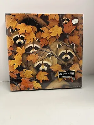Roving Rascals Vintage Raccoons Jigsaw Puzzle By Springbok New Sealed • $36.56