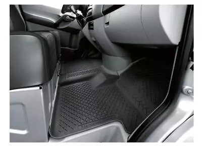 Genuine OEM Floor Mat Set Front All-Weather Black W/ Floor Air Duct For Mercedes • $99.98