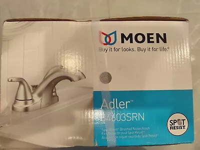 Moen Alder 84603SRN Brush Nickel New Old Stock • $30