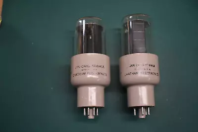 5R4WGYA JAN CAHG Chatham Audio Radio Receiver Rectifier Vacuum Tubes Tested Pair • $28.99