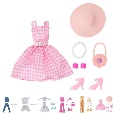 Barbie The Movie Dolls Margot Robbie Ken Doll Clothes Shoes Accessories Set Toys • £3.20