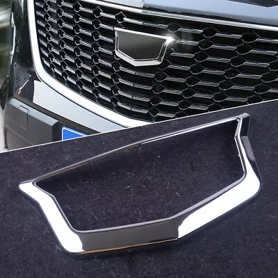 Grille Emblem Front Logo Fit For Cadillac XT4 18 19 Frame Cover Trim Waterproof • $20.75