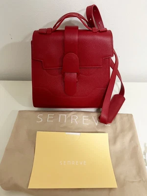 $348.95 • Buy Senreve Mini Alunna Bag Scarlet Red - Like New