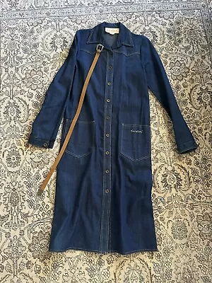 Vintage Gloria Vanderbilt Denim Dress Size 8 • $8