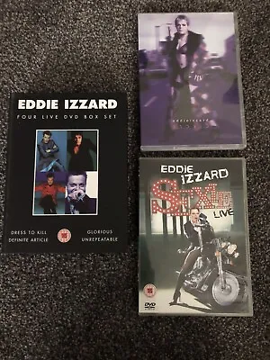 Eddie Izzard DVD Collection • £0.99