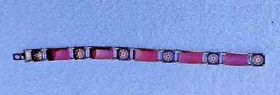 VTG David Andersen Sterling  Enamel Link Bracelet Norway • $165