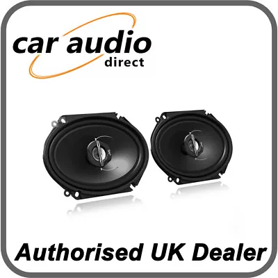 JVC CS-J6820 - 6x8  250W 2-Way Coaxial Car Door Shelf Speakers • £34.99