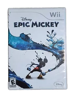 Disney Epic Mickey - Nintendo  Wii Game • $3.99