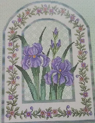 Heritage Collection Iris Mosaic Counted Cross Stitch Kit Elsa Williams 03218 • $13.20