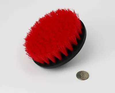 5 Inch Drill Brush Scrub Brush Red From USA Seller / Fast Shipping  • $5.99