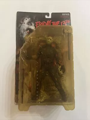 Movie Maniacs Friday The 13th Jason Voorhees Action Figure Bloody McFarlane Toys • $60