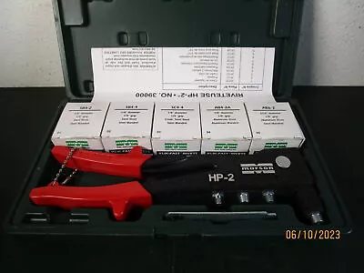 Marson Rivet Gun Kit Model 39001 HP2 • $59.99