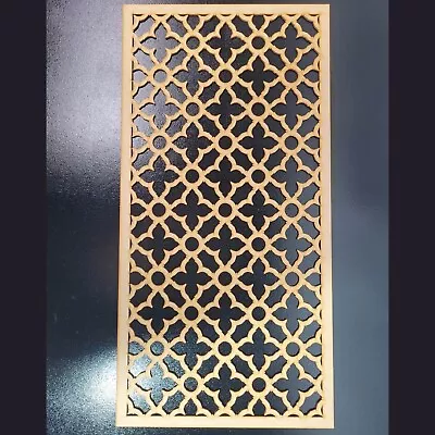 Cathedral Decorative Screen Radiator Cabinet Laser Panel 2FT X 4FT 3mm 6mm 0058 • £20.40