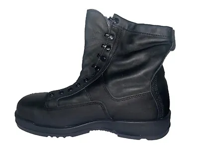 MILITARY WINTER Boots NAVY - ARMY Flight Deck Safety SIZE 12 XW Wellco (BLACK) • $34.99