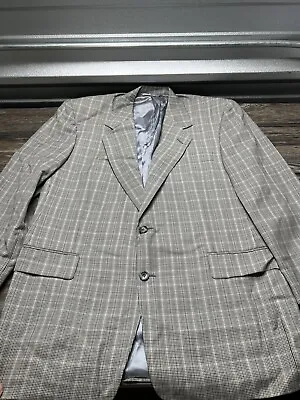 Hickey Freeman Gray Suit Tailored William Porter Rides • $42.74