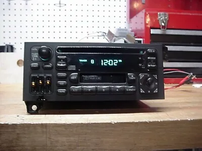 Genuine MoPar Dodge Jeep Chrysler Stereo Radio CD Cassette Player  P04704383AH • $145