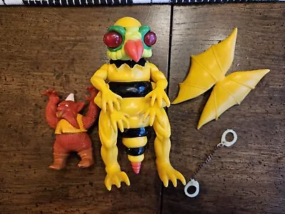 1983 GALOOB BLACKSTAR MEUTON WASP MAN COMPLETE WORKING With Handcuffs! Look!  • $80
