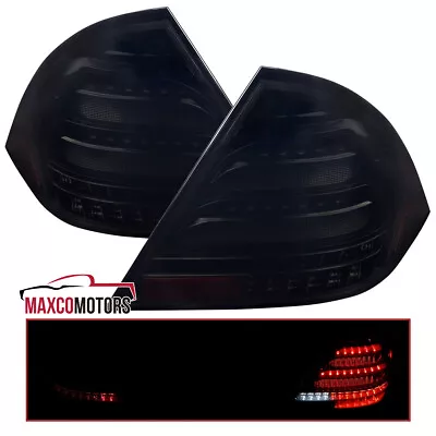 Black/Smoke Tail Lights Fits 2001-2004 Mercedes-Benz W203 C-Class LED Sequential • $193.04