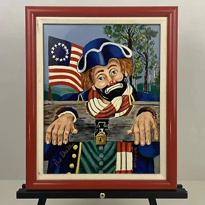 Red Skelton Independence Day Art Porcelain Framed • $145