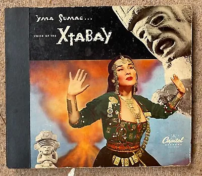 YMA SUMAC 78 RPM Set Of VICTROLA - One Sided RECORDS Voice Of The XTABAY • $19.99