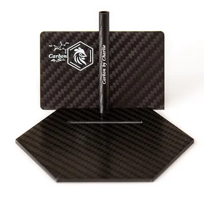 Carbon By Charlie Mini Carbon Fiber Cutting Plate+Heater+Card And Short Straw • $35.91