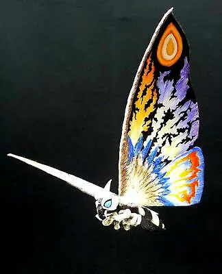 Rainbow Mothra 1998 Resin Assembly Kit GOWROW King Gidra Movie Monster Figure • $337