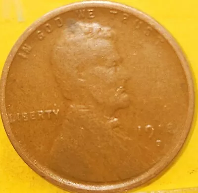 1918 S Good Lincoln Wheat Cent Penny. Good Grade 1918 S Cent. FREE SHIPPING! • $2.02