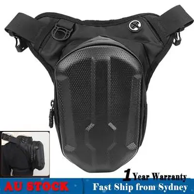 1x Motorcycle Waist Leg Bag Waterproof Outdoor Bike Thigh Belt Fanny Pack Pouch • $25.98