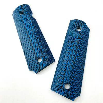 1 Pair Full Size Durable G10 Knife Handle Scales Blanks For 1911 Grips Models • $15.34